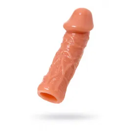 Насадка реалистичная KOKOS EXTREME SLEEVE 05-M с дополнительной стимуляцией, TPE, телесная, 14.7 см