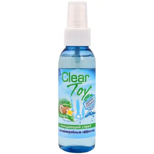 Фото Биоритм, Россия Спрей очищающий для игрушек Clear Toy Tropic с тропическим ароматом 100 мл