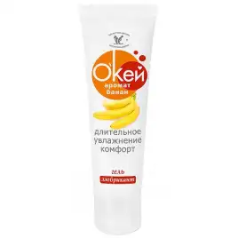 Гель-смазка Окей для двоих с ароматом банана 50 гр