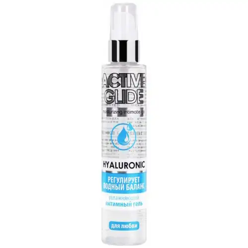 Изображение Биоритм, Россия Увлажняющий интимный гель Active Glide Hyaluronic 100 гр