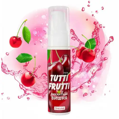Биоритм, Россия Оральный гель Tutti-Frutti вишня 30 гр — купить в Минске Фото Биоритм, Россия Оральный гель Tutti-Frutti вишня 30 гр
