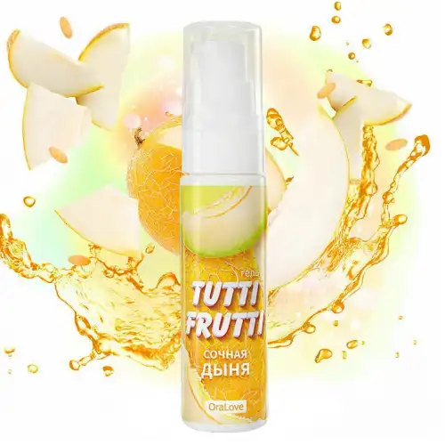 Фото Биоритм, Россия Оральный гель Tutti-Frutti сочная дыня 30 гр