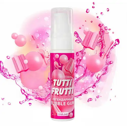 Изображение Биоритм, Россия Оральный гель Tutti-Frutti Bubble Gum 30 гр