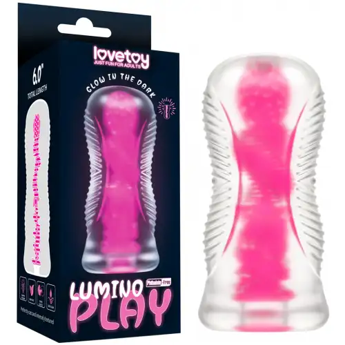 Изображение Lovetoy, Китай Светящийся в темноте мастурбатор Lumino Play Pink Glow Masturbator