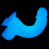 Фото Lovetoy, Китай Светящийся в темноте фаллос на присоске Lumino Play Dildo 21 см