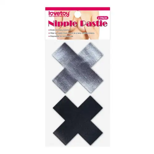 Фото Lovetoy, Китай Набор пэстисов для груди Cross Pattern Nipple Pasties
