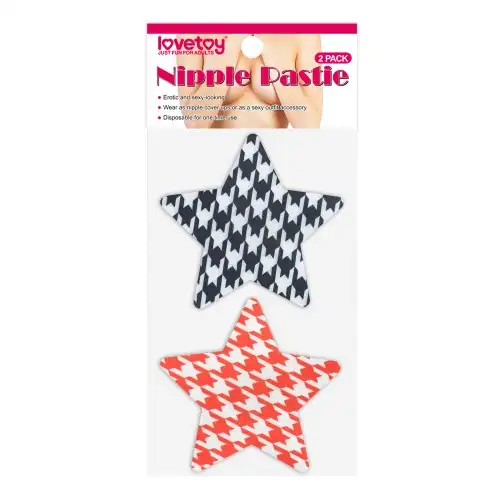 Фото Lovetoy, Китай Набор пэстисов для груди в форме звезд Stars Nipple Pasties