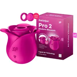 Вакуумно-волновой бесконтактный стимулятор Satisfyer Pro 2 Modern Blossom