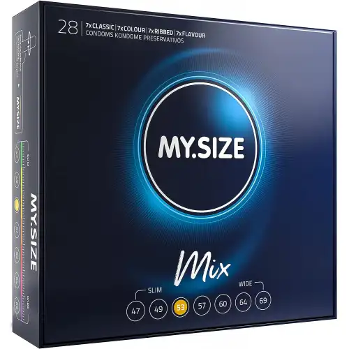 Изображение My.Size, Германия Презервативы My.Size Mix №28 размер 53