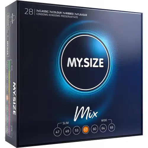 Изображение My.Size, Германия Презервативы My.Size Mix №28 размер 57