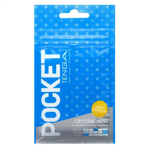 Изображение Tenga, Япония Карманный мастурбатор Tenga Pocket Crystal Mist