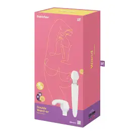 Перезаряжаемый смарт-массажер с насадкой для точки G Satisfyer Double Wand-er