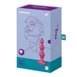 Анальная виброёлочка Satisfyer Lolli-Plug 1 розовая