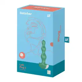 Анальная виброёлочка Satisfyer Lolli-Plug 2 зеленая