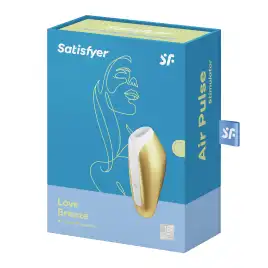Вакуумно-волновой стимулятор клитора Satisfyer Love Breeze золотой