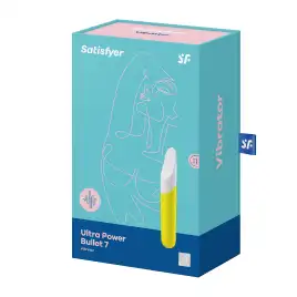 Мини вибратор Satisfyer Ultra Power Bullet 7 желтый