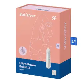 Мини вибратор Satisfyer Ultra Power Bullet 3 белый