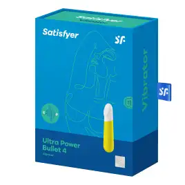 Мини вибратор Satisfyer Ultra Power Bullet 4 желтый
