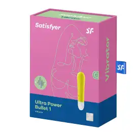 Мини вибратор Satisfyer Ultra Power Bullet 1 желтый