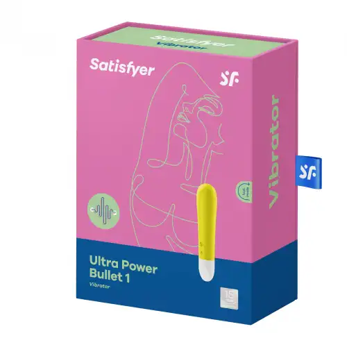Фото Satisfyer, Германия Мини вибратор Satisfyer Ultra Power Bullet 1 желтый