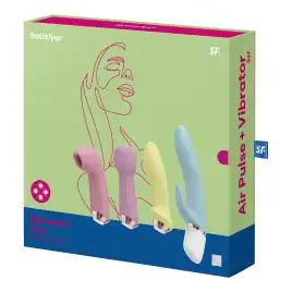 Набор из четырех игрушек Satisfyer Marvelous Four Vibrator & Air Pulse Set