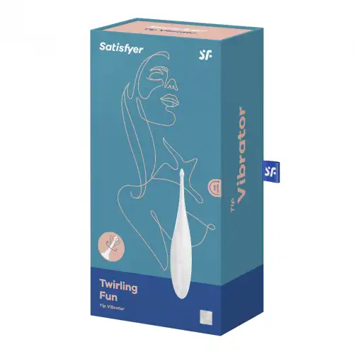 Изображение Satisfyer, Германия Точечный вибростимулятор Satisfyer Twirling Fun белый