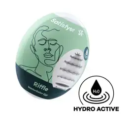 Мастурбатор-яйцо Satisfyer Masturbator Egg Riffle