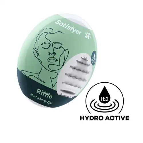 Изображение Satisfyer, Германия Мастурбатор-яйцо Satisfyer Riffle Masturbator Egg