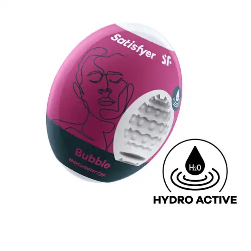 Фото Satisfyer, Германия Мастурбатор-яйцо Satisfyer Masturbator Egg Bubble