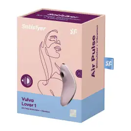 Вакуумно-волновой стимулятор клитора с вибрацией Satisfyer Vulva Lover 1 фиолетовый
