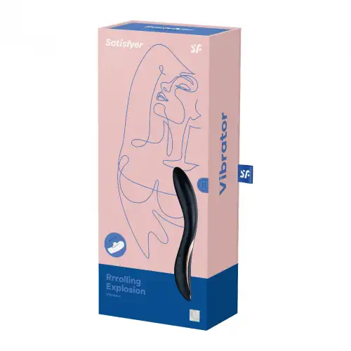 Фото Satisfyer, Германия Вибратор для точки G с функцией переминания Satisfyer Rrrolling Explosion