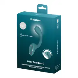 Вибратор для стимуляции зоны G Satisfyer G for Goddess 2 зеленый