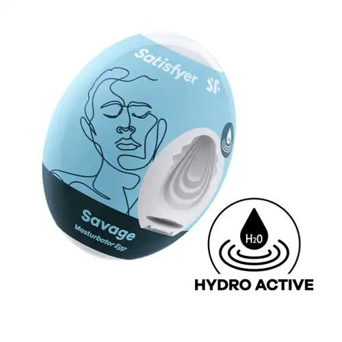 Satisfyer, Германия Мастурбатор-яйцо Satisfyer Savage Masturbator Egg — купить в Минске Изображение Satisfyer, Германия Мастурбатор-яйцо Satisfyer Savage Masturbator Egg
