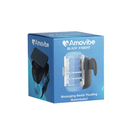 Фото Amovibe, Германия Инновационный робот-мастурбатор Black Knight с массажем бусинами