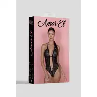 Amor EL, Испания Открытый боди-комбинезон Camelia S/M