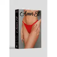 Amor EL, Испания Откровенные трусики с декоративными цепочками на ягодицах