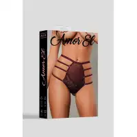 Amor EL, Испания Трусики с высокой посадкой M Plum