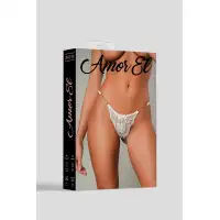 Amor EL, Испания Кружевные стринги L White