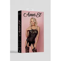 Amor EL, Испания Кетсьюит (боди-комбинезон) Isabel S/L черный