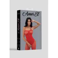 Amor EL, Испания Кетсьюит (боди-комбинезон) Valencia S/L красный