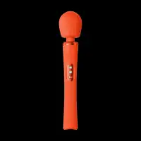 Fun Factory, Германия Мощнейший вибромассажер FF VIM VIBRATING WAND, оранжевый. 10000
