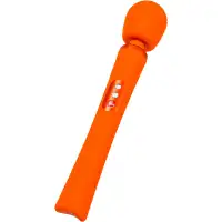 Fun Factory, Германия Мощнейший вибромассажер FF VIM VIBRATING WAND, оранжевый. 10000