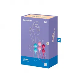 Набор из классических двойных вагинальных шариков Satisfyer V Balls (set of 3)