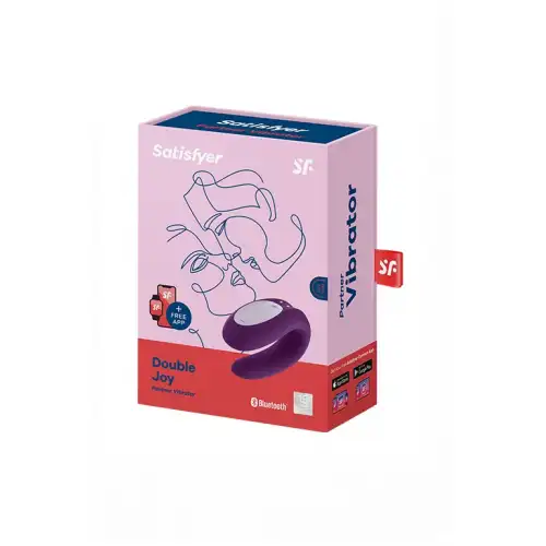 Изображение Satisfyer, Германия Смарт-стимулятор для пар Satisfyer Double Joy Partner Vibrator фиолетовый