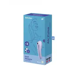 Клиторальный смарт-стимулятор с вибрацией Satisfyer Dual Pleasure сиреневый