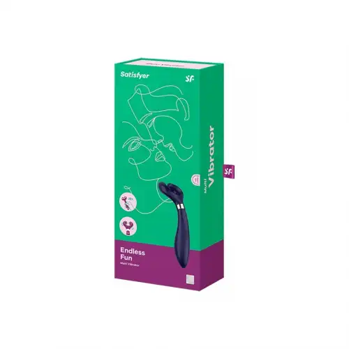 Satisfyer, Германия Многофункциональный вибратор Satisfyer Endless Fun синий — купить в Минске Изображение Satisfyer, Германия Многофункциональный вибратор Satisfyer Endless Fun синий