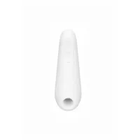 Вакуумно-волновой стимулятор Satisfyer Curvy 1+ с возможностью управления через приложение - белый