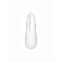 Вакуумно-волновой стимулятор Satisfyer Curvy 1+ с возможностью управления через приложение - белый