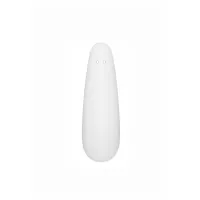 Вакуумно-волновой стимулятор Satisfyer Curvy 2+ с возможностью управления через приложение - белый