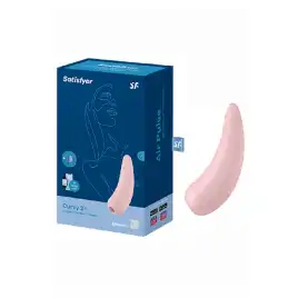 Вакуумно-волновой смарт-стимулятор Satisfyer Curvy 2+ Pink